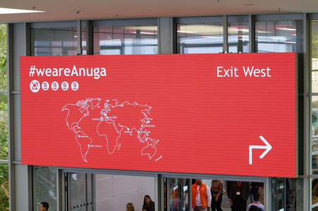 Lebensmittel-Fachmesse Anuga 2025 in Köln