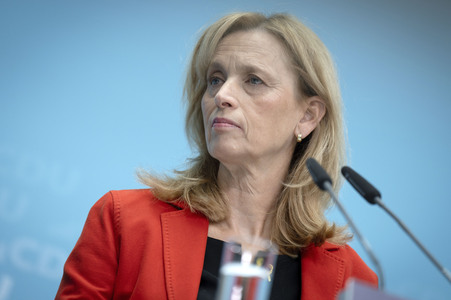 Pressekonferenz der CDU nach den Gremiensitzungen in Berlin