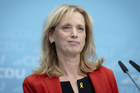 Pressekonferenz der CDU nach den Gremiensitzungen in Berlin