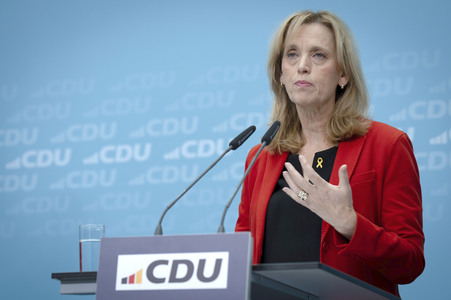 Pressekonferenz der CDU nach den Gremiensitzungen in Berlin