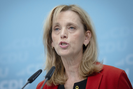 Pressekonferenz der CDU nach den Gremiensitzungen in Berlin