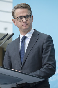 Pressekonferenz der CDU nach den Gremiensitzungen in Berlin