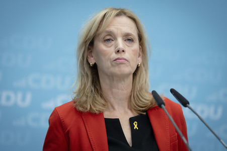 Pressekonferenz der CDU nach den Gremiensitzungen in Berlin