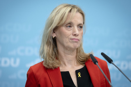 Pressekonferenz der CDU nach den Gremiensitzungen in Berlin