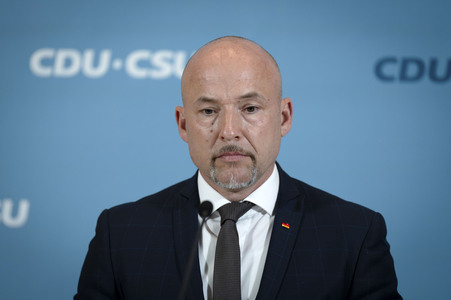 Fraktionssitzung der CDU/CSU-Bundestagsfraktion in Berlin