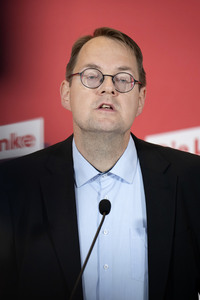 Fraktionssitzung der Bundestagsfraktion der Partei Die Linke in Berlin