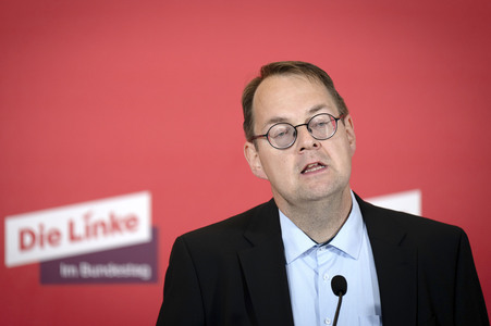 Fraktionssitzung der Bundestagsfraktion der Partei Die Linke in Berlin