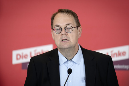 Fraktionssitzung der Bundestagsfraktion der Partei Die Linke in Berlin