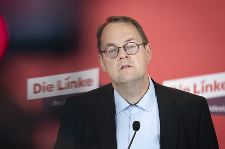 Fraktionssitzung der Bundestagsfraktion der Partei Die Linke in Berlin