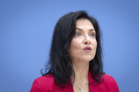 Bundespressekonferenz 'Vorstellung der Herbstprojektion 2025 der Bundesregierung' in Berlin