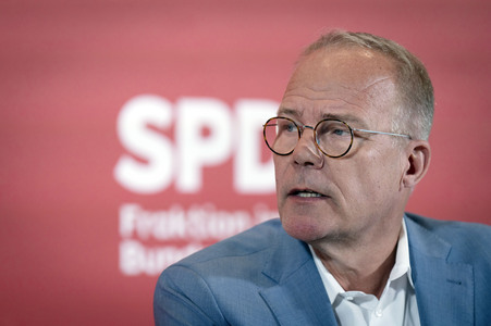 Fraktionssitzung der SPD-Bundestagsfraktion in Berlin