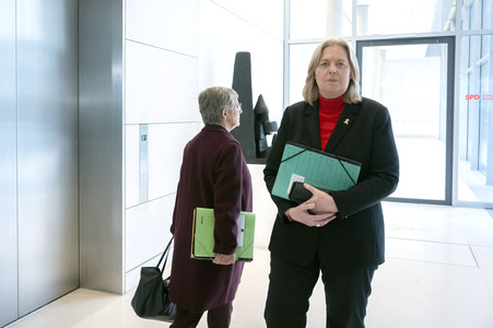 Fraktionssitzung der SPD-Bundestagsfraktion in Berlin