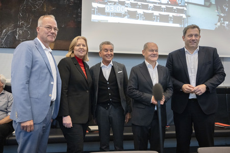 Fraktionssitzung der SPD-Bundestagsfraktion in Berlin