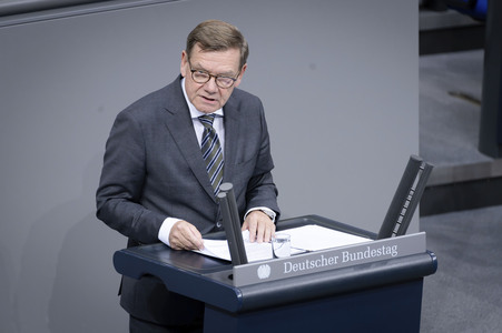 30. Sitzung des Deutschen Bundestages in Berlin