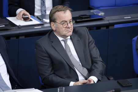 30. Sitzung des Deutschen Bundestages in Berlin