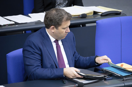 30. Sitzung des Deutschen Bundestages in Berlin