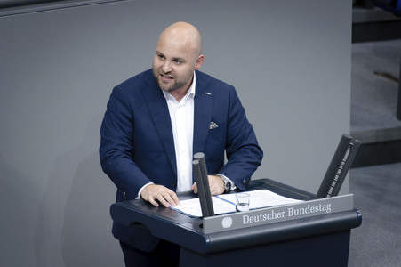 30. Sitzung des Deutschen Bundestages in Berlin