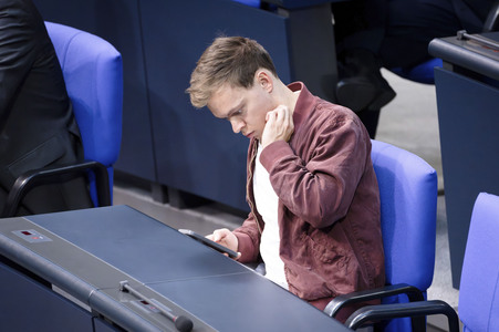 30. Sitzung des Deutschen Bundestages in Berlin