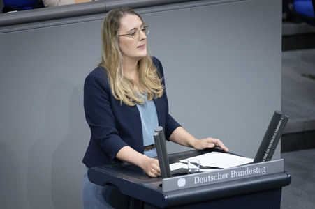 30. Sitzung des Deutschen Bundestages in Berlin