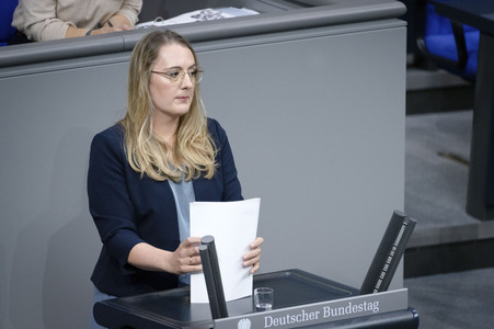 30. Sitzung des Deutschen Bundestages in Berlin