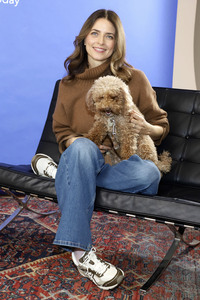 Fototermin mit Eva Padberg zum Welthundetag in Hamburg