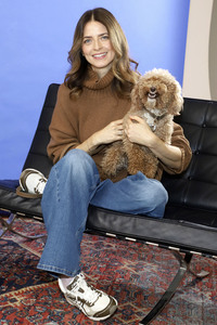 Fototermin mit Eva Padberg zum Welthundetag in Hamburg