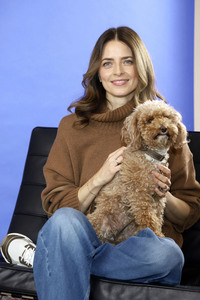 Fototermin mit Eva Padberg zum Welthundetag in Hamburg