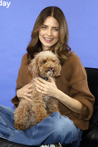 Fototermin mit Eva Padberg zum Welthundetag in Hamburg