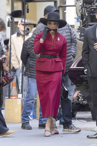 Dreharbeiten 'The Last Mrs. Parrish' in New York