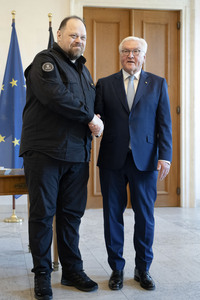 Begrüßung des ukrainischen Parlamentspräsidenten in Berlin