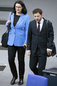 34. Sitzung des Deutschen Bundestages in Berlin