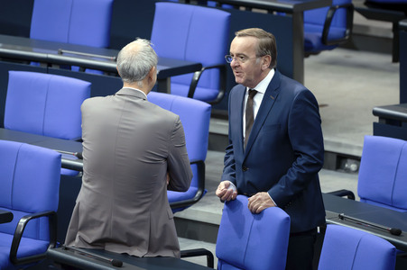 34. Sitzung des Deutschen Bundestages in Berlin