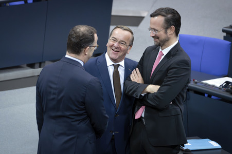 34. Sitzung des Deutschen Bundestages in Berlin