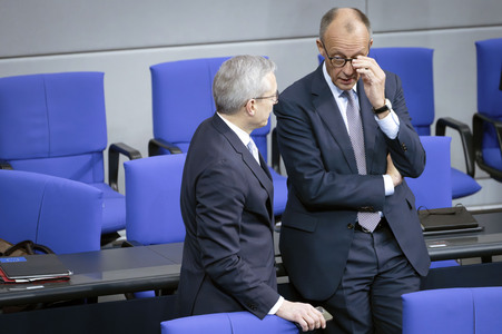 34. Sitzung des Deutschen Bundestages in Berlin