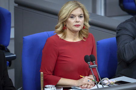 34. Sitzung des Deutschen Bundestages in Berlin