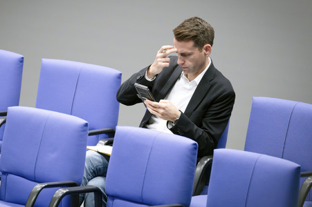 34. Sitzung des Deutschen Bundestages in Berlin