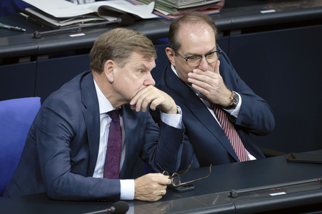 34. Sitzung des Deutschen Bundestages in Berlin