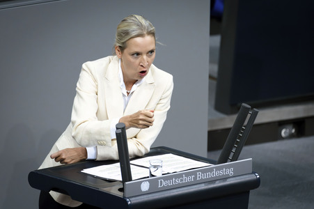 34. Sitzung des Deutschen Bundestages in Berlin