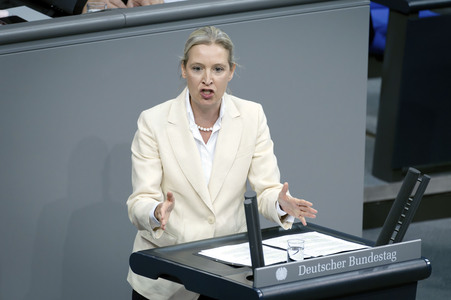 34. Sitzung des Deutschen Bundestages in Berlin