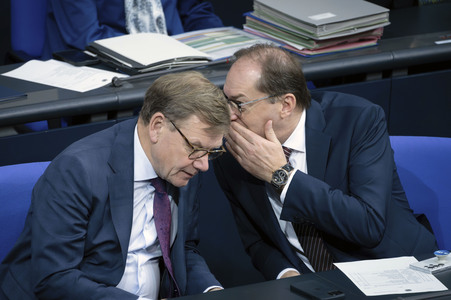 34. Sitzung des Deutschen Bundestages in Berlin