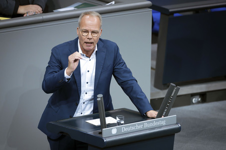 34. Sitzung des Deutschen Bundestages in Berlin