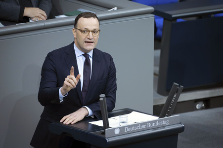 34. Sitzung des Deutschen Bundestages in Berlin