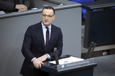 34. Sitzung des Deutschen Bundestages in Berlin