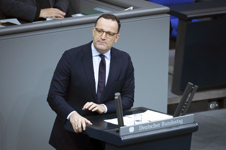 34. Sitzung des Deutschen Bundestages in Berlin