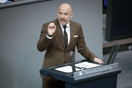 34. Sitzung des Deutschen Bundestages in Berlin