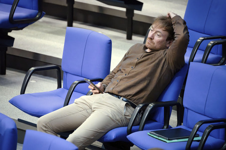 34. Sitzung des Deutschen Bundestages in Berlin