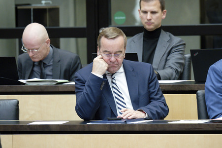 Boris Pistorius in der 1058. Bundesratssitzung in Berlin