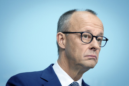 Pressekonferenz zu den Ergebnissen der Präsidiumsklausur mit dem Bundeskanzler und Parteivorsitzenden der CDU in Berlin