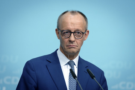 Pressekonferenz zu den Ergebnissen der Präsidiumsklausur mit dem Bundeskanzler und Parteivorsitzenden der CDU in Berlin