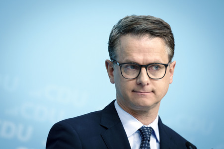 Pressekonferenz zu den Ergebnissen der Präsidiumsklausur mit dem Bundeskanzler und Parteivorsitzenden der CDU in Berlin